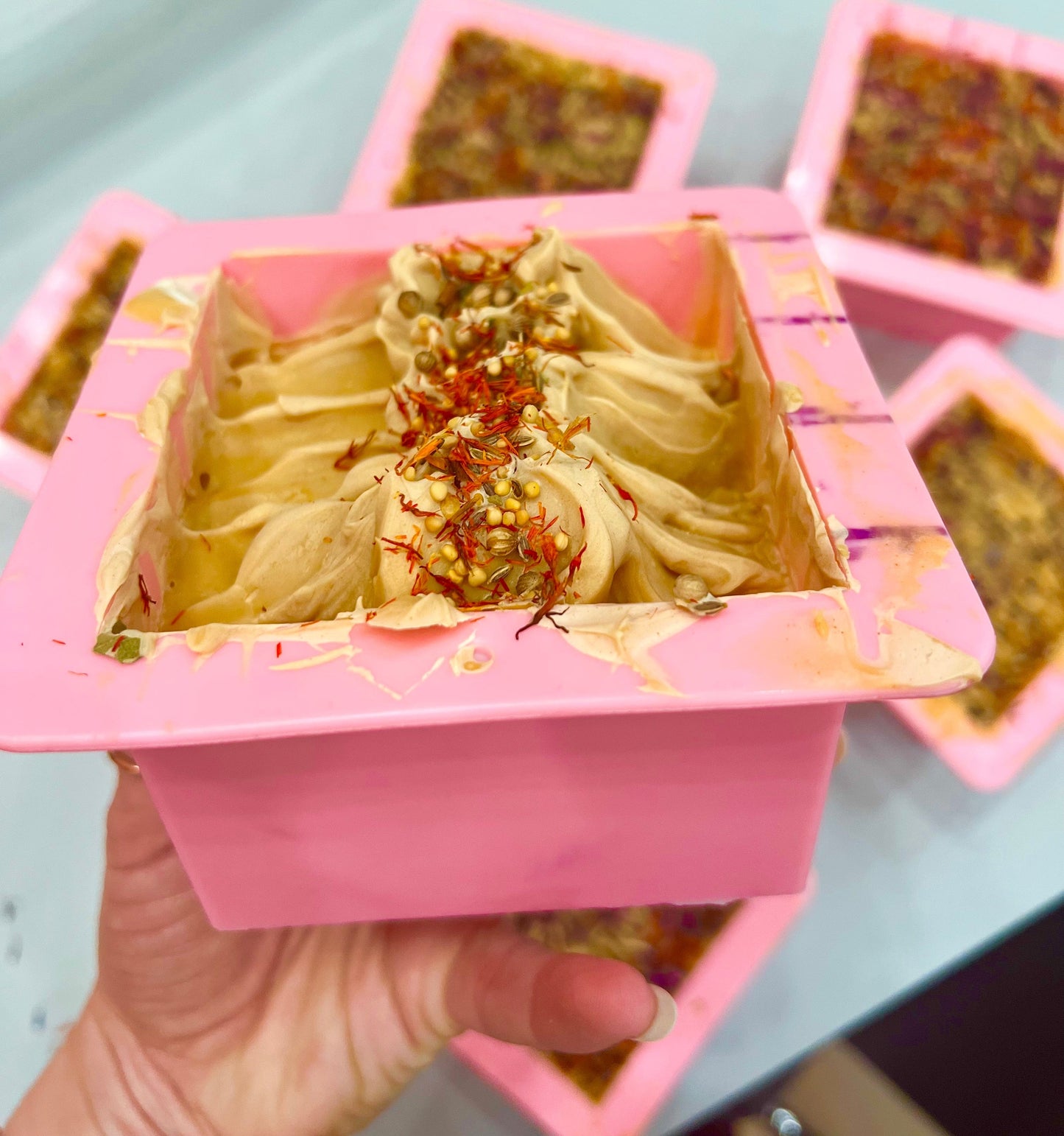 Specialty Pumpkin Spice Soap Making Class October 1st 2:00 pm- Made with real pumpkin puree