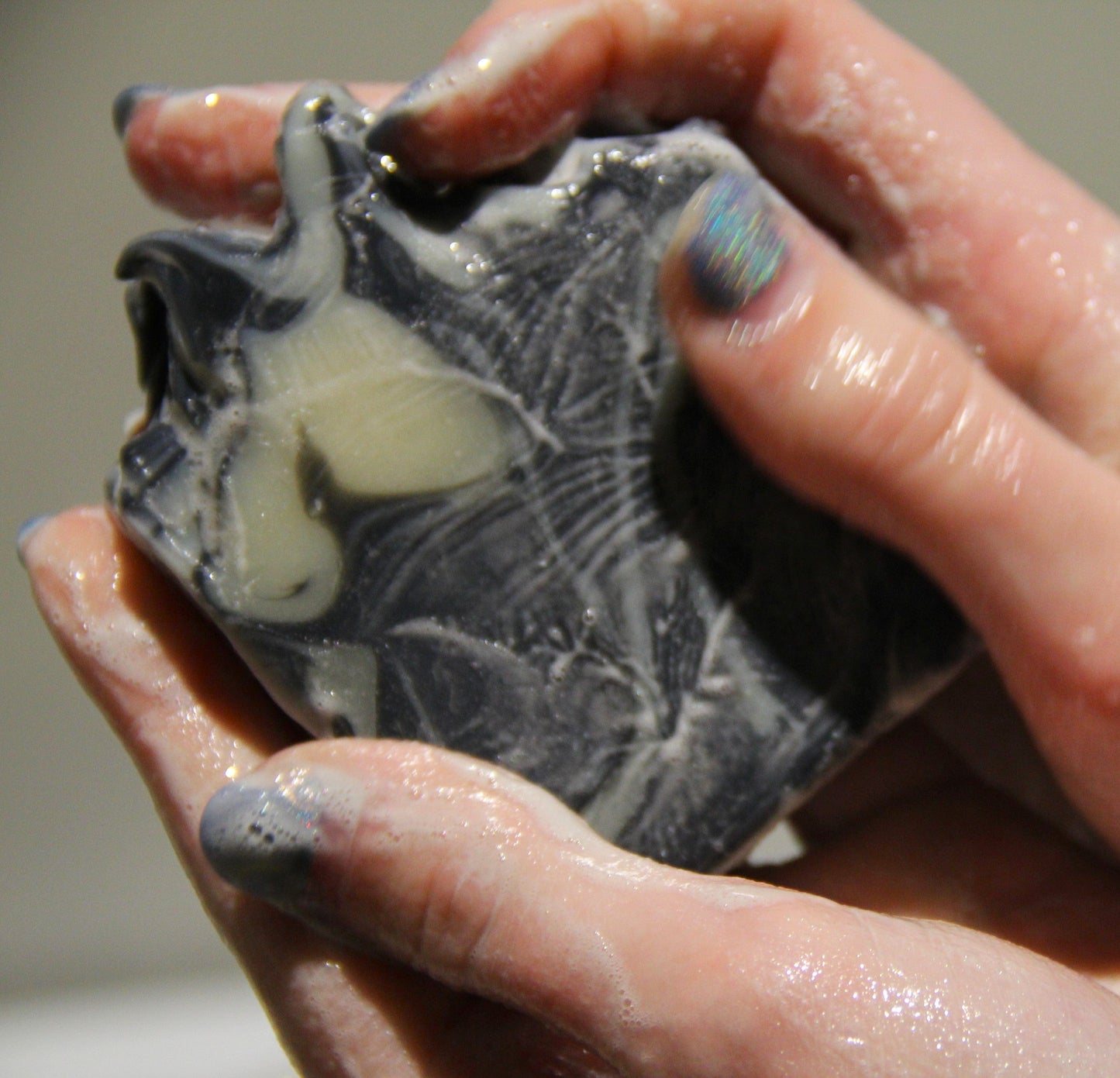 Charcoal Peppermint Soap