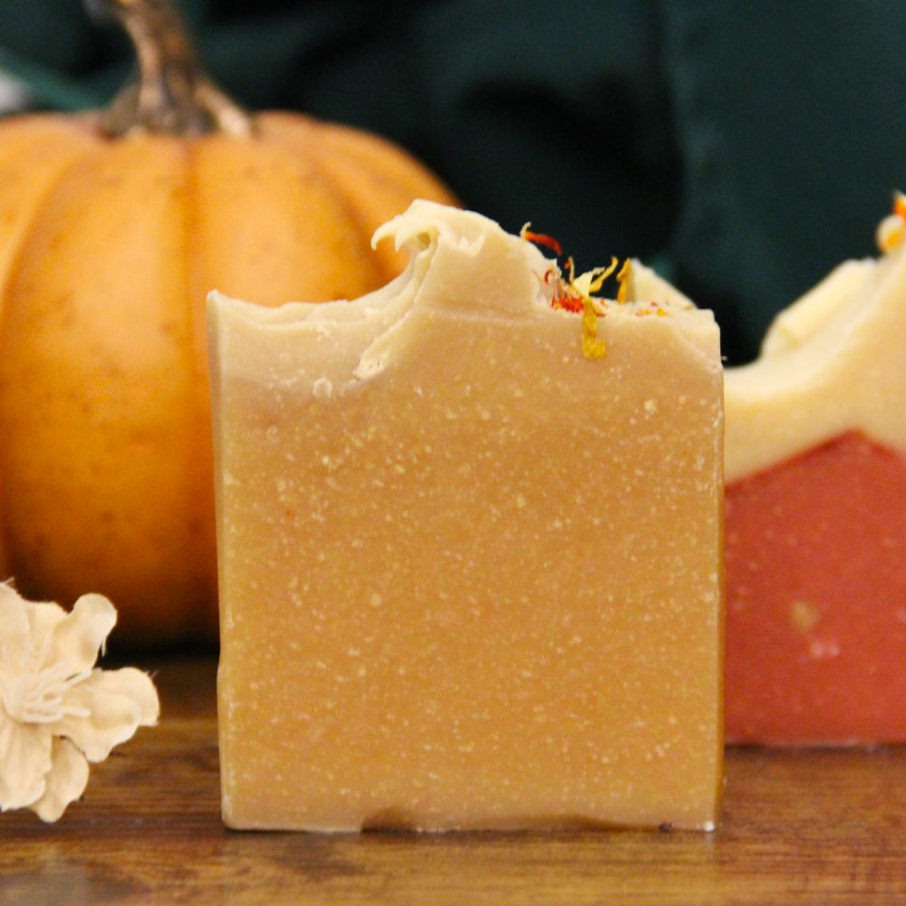 Maple Pumpkin Milk Honey Soap- LIMITED Autumn Collection