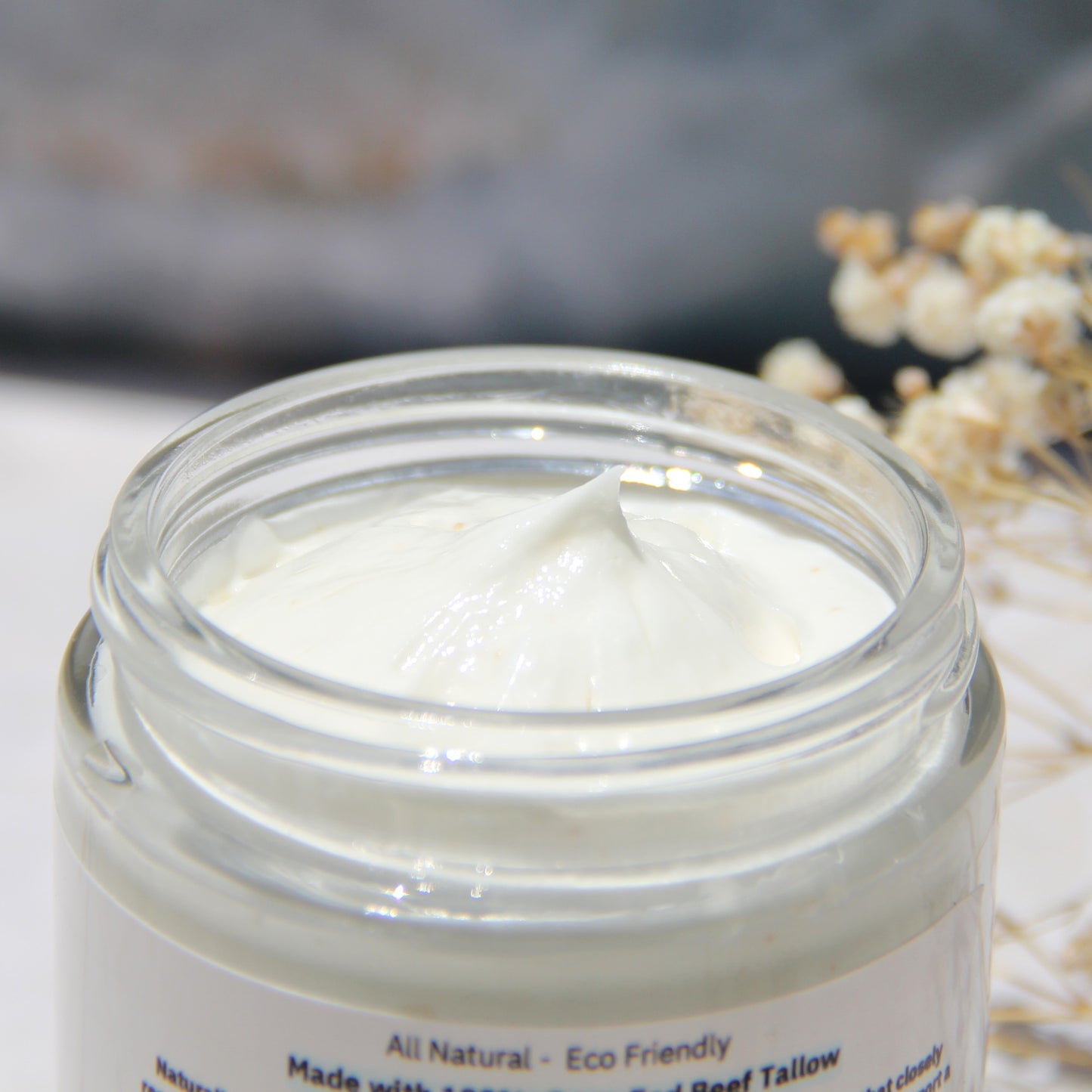 Pure Unscented Whipped Tallow Cream