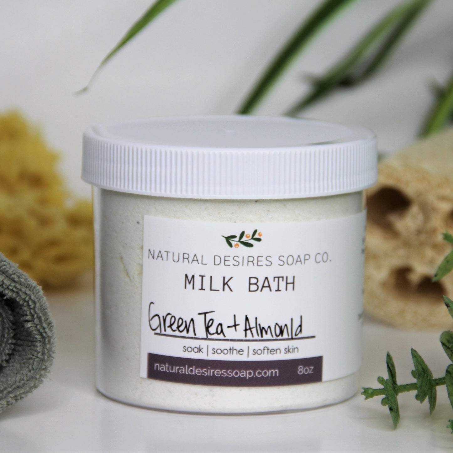 Green Tea Almond Milk Bath