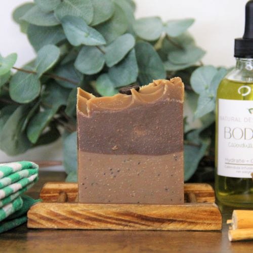 Coffee Scrub Soap- Specialty Autumn Soap