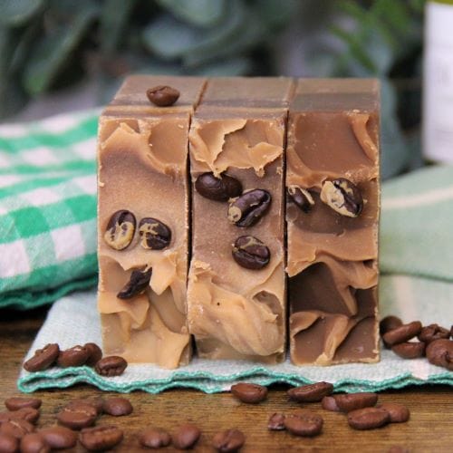 Coffee Scrub Soap- Specialty Autumn Soap