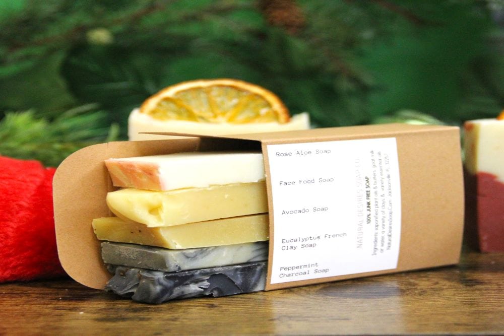 5 Mini Soap Gift Box.