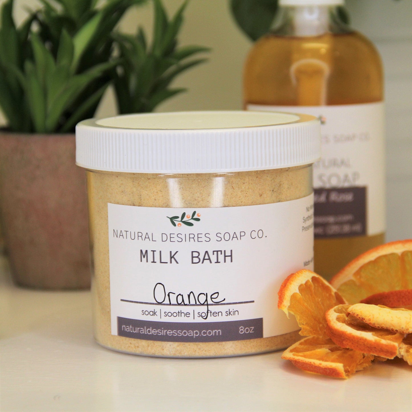 Orange Milk Bath