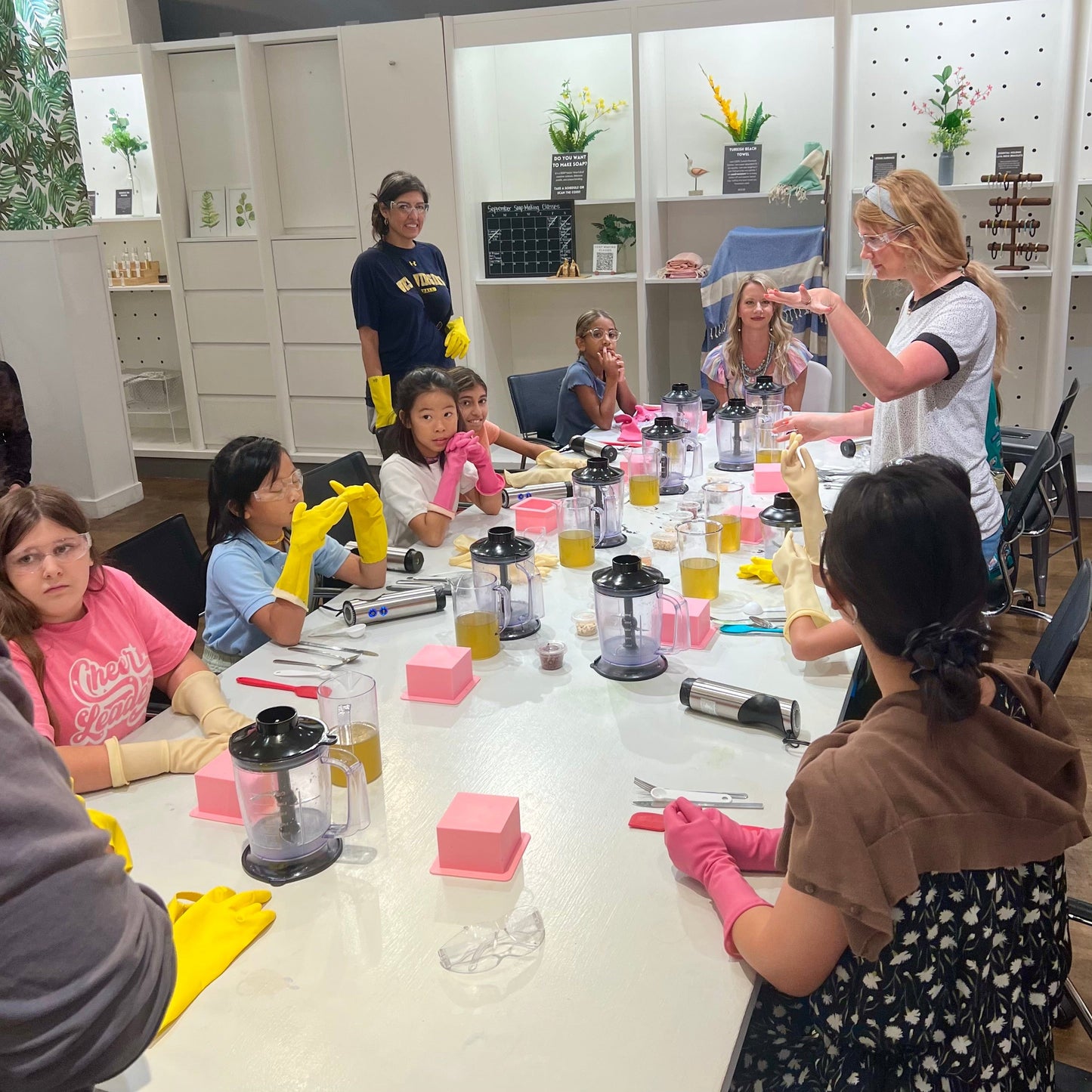 Trish's Private Birthday Soap Making Class April 27th 5:00 pm