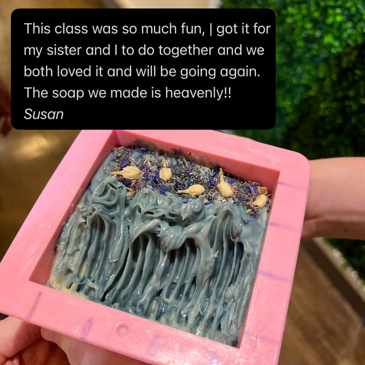 Soap Making Class Sun Sept 27th at 4:00pm