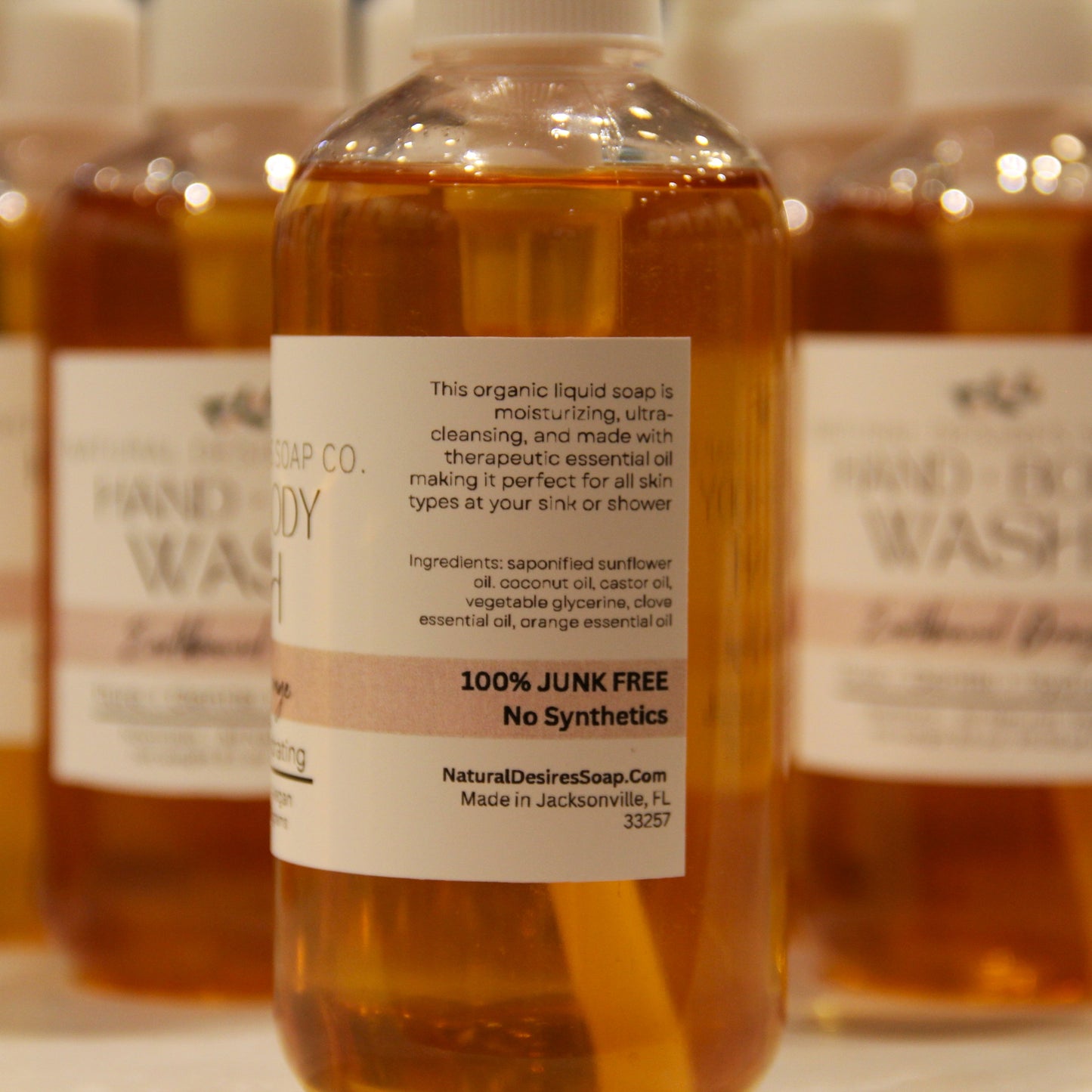 Hand+Body Wash Earthbound Orange