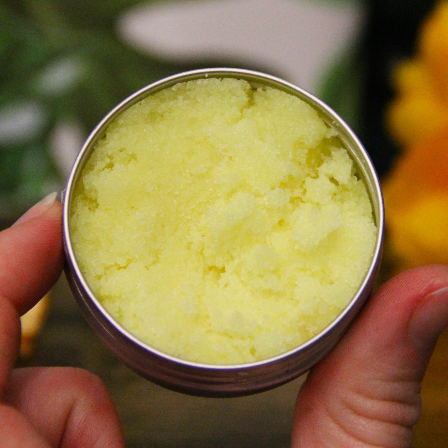 Mini Sugar Scrub- Lemon Honey Turmeric