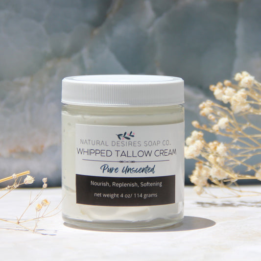  Pure Unscented Whipped Tallow Cream