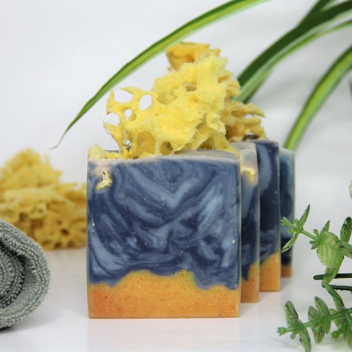 Sea Sponge Soap- All Natural Homemade Soap made in Jacksonville FL USA with essential oils! 100 % JUNK FREE Handmade Soap without lye
