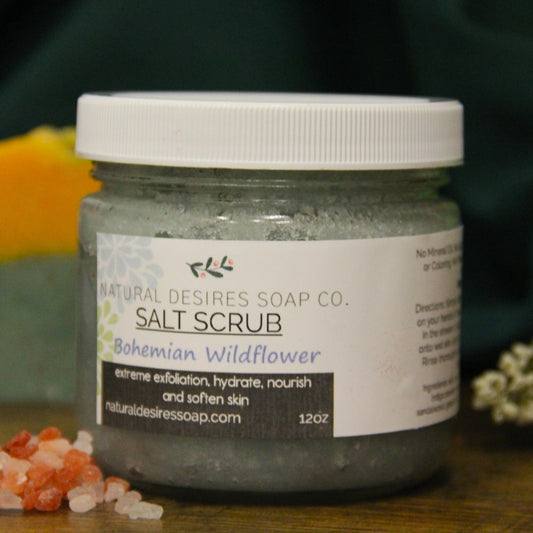 NEW Salt Scrub- Bohemian Wildflower