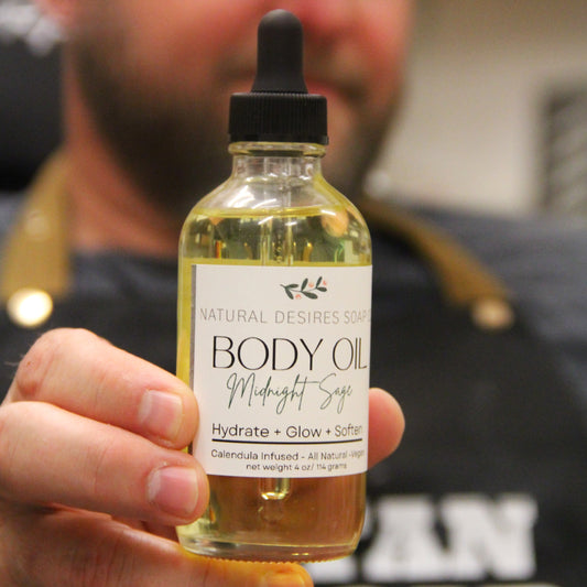 NEW Midnight Sage Body Oil