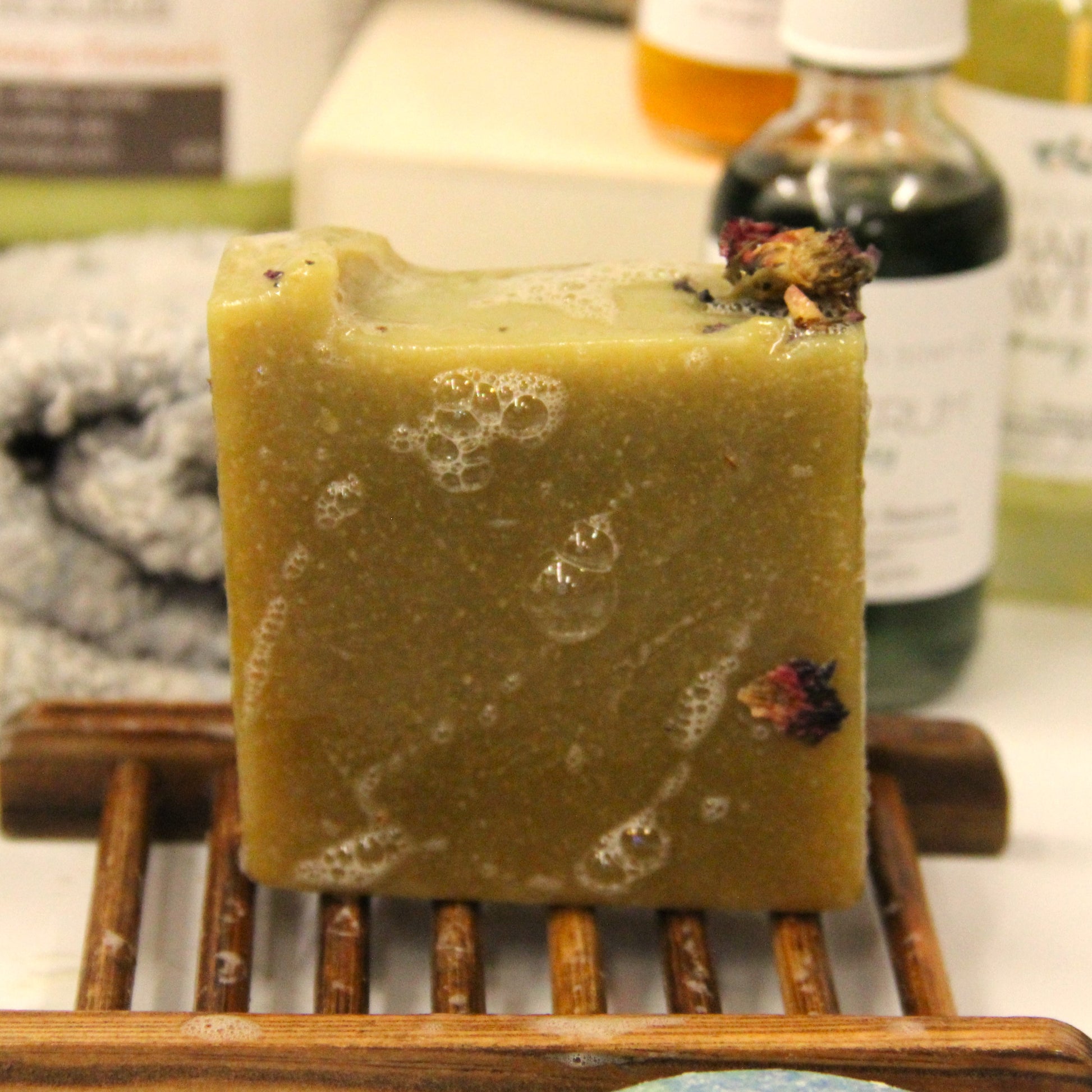 Avocado Soap, All Natural Homemade Soap made in Jacksonville FL USA with essential oils! 100 % JUNK FREE Handmade Soap without lye