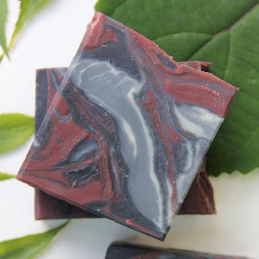 Lavender Charcoal Soap, All Natural Homemade Soap made in Jacksonville FL USA with essential oils! 100 % JUNK FREE Handmade Soap without lye