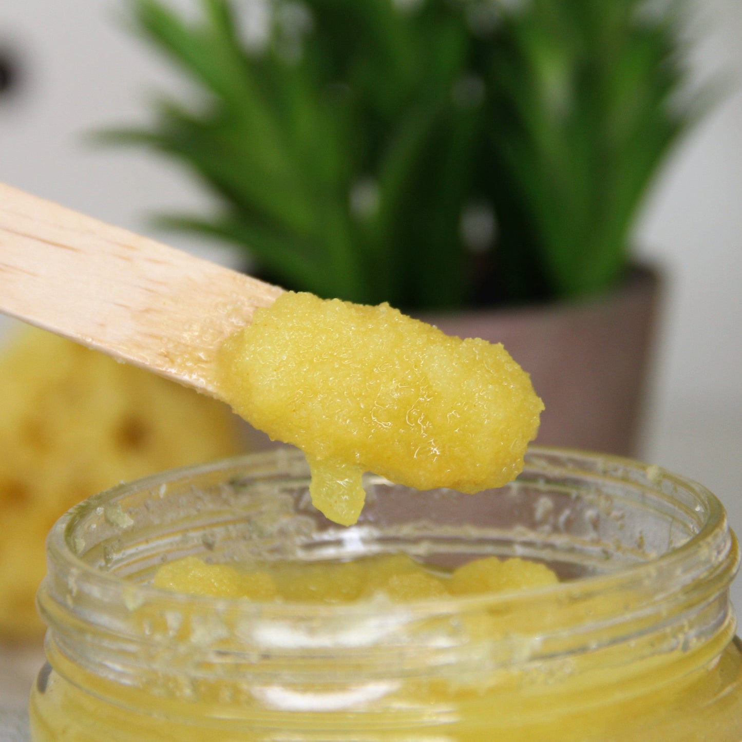 Lemon Honey Turmeric Scrub