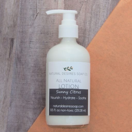 Sunny Citrus Lotion| All Natural Homemade Lotion| Natural Essential Oil Lotion| Shea Butter Lotion| Chemical Free Lotion| 100% JUNK FREE LOTION| Jacksonville, FL USA